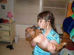Where is my puppy going to sleep? Love Your Ridgeback